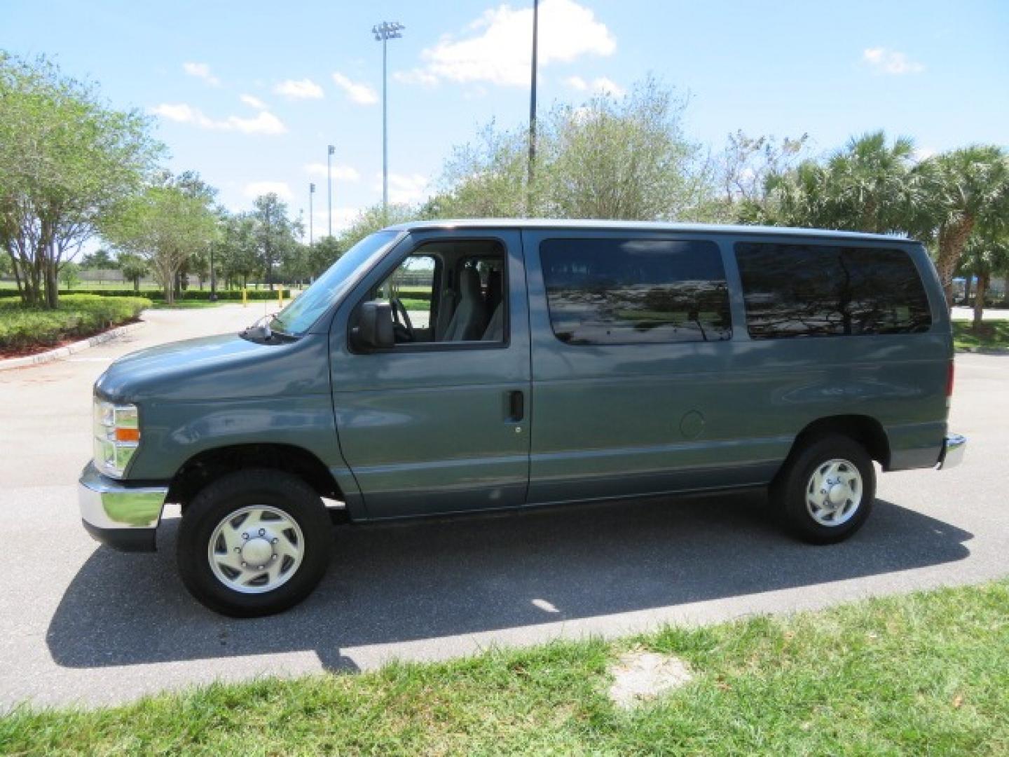 2013 Dark Blue /Gray Ford E-Series Wagon XLT (1FMNE1BW4DD) with an 4.6L V8 engine, Automatic transmission, located at 4301 Oak Circle #19, Boca Raton, FL, 33431, (954) 561-2499, 26.388861, -80.084038 - You are looking at a Gorgeous 2013 Ford E150 XLT Handicap Wheelchair Conversion Van with 22K Original Miles, Tie Down System, Power Electric VMI Side Entry Wheelchair Lift, Back Up Camera, Factory Navigation and Much Much More. This van is Awesome. This is a Nice Rust Free Van with a Clean Carfax, C - Photo#21